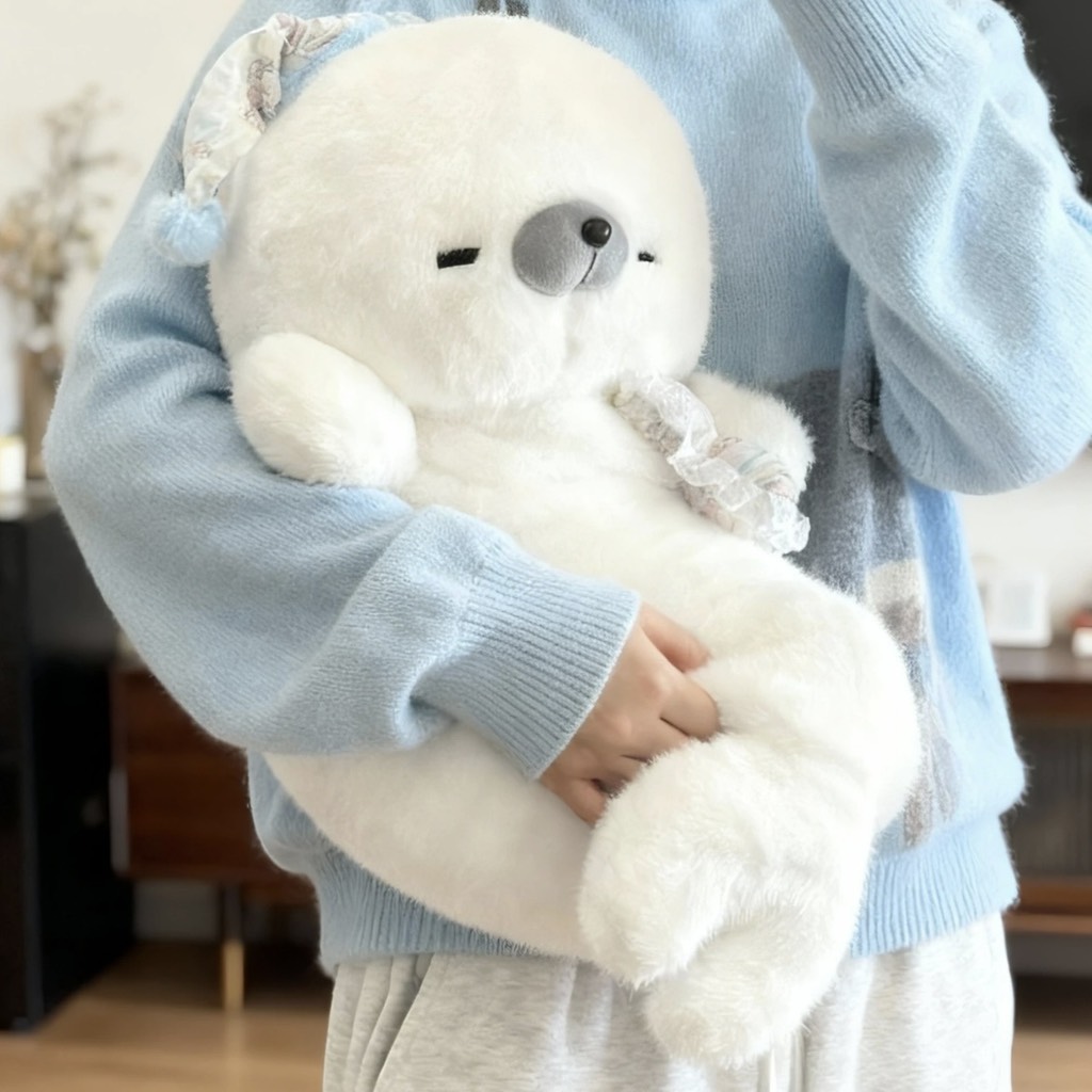 Gấu bông hải cẩu trắng 70cm