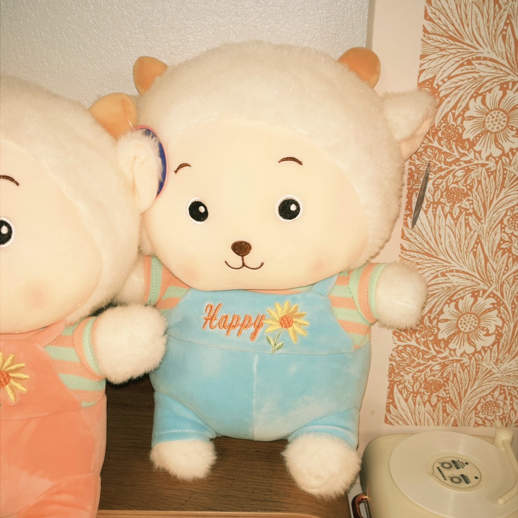 gấu bông con cừu non 30cm