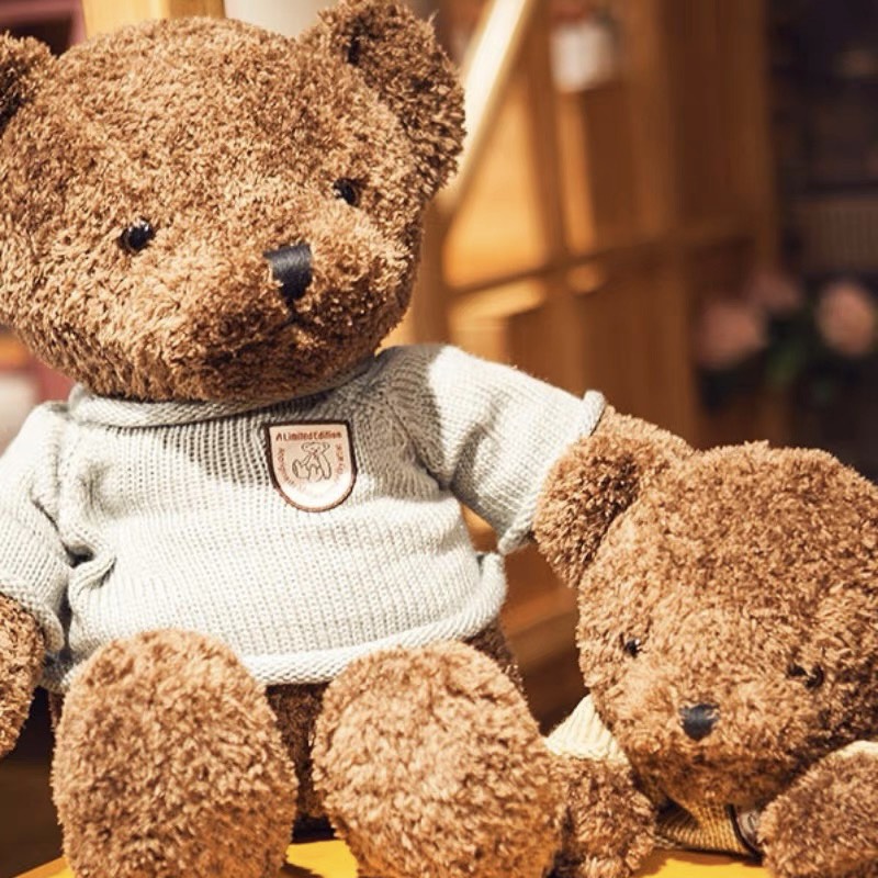 Gấu bông Teddy lông xù mềm mại