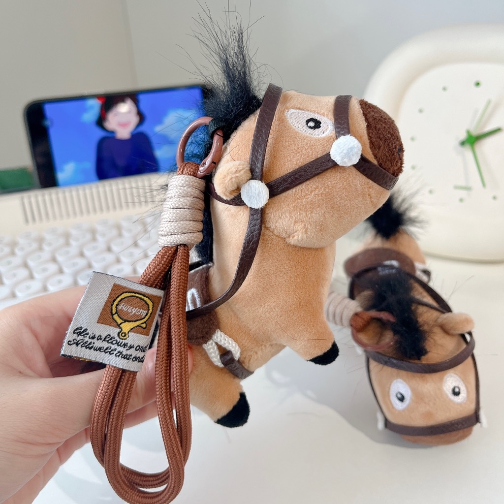 Móc khoá ngựa ngố