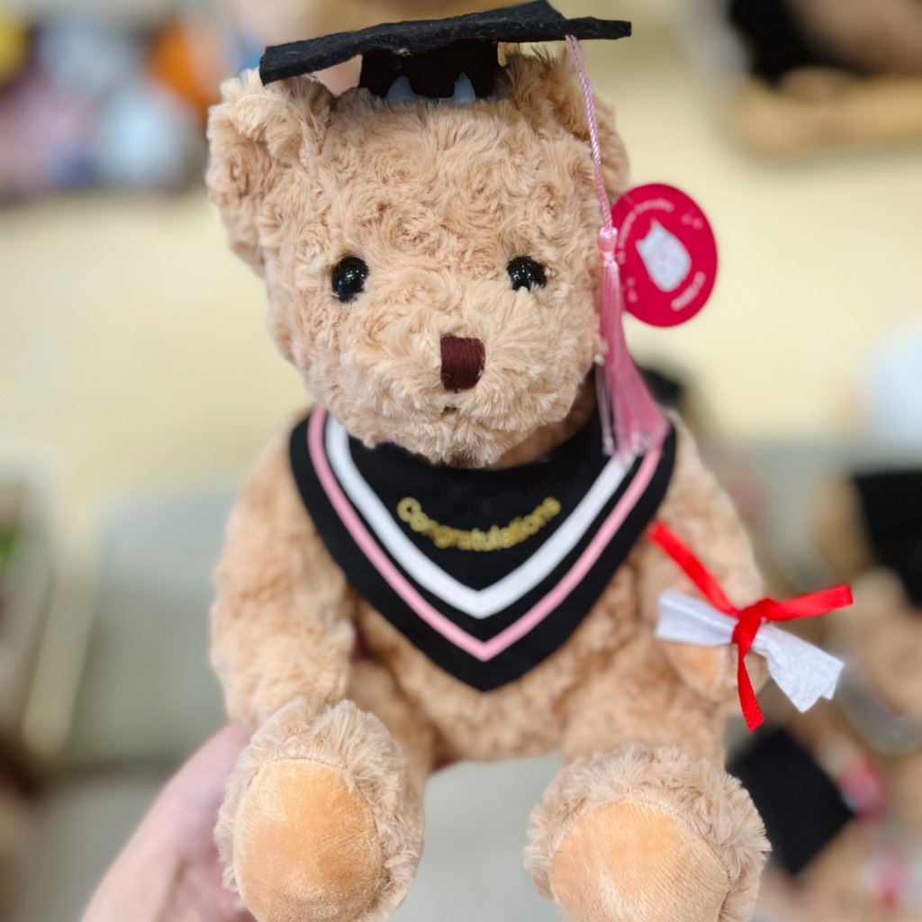 Gấu Teddy tốt nghiệp 30cm