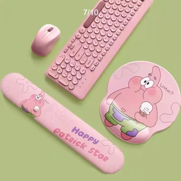 Combo lót chuột kèm kê tay Mezy Mouse