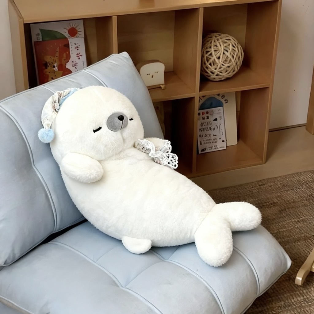 Gấu bông hải cẩu trắng 70cm