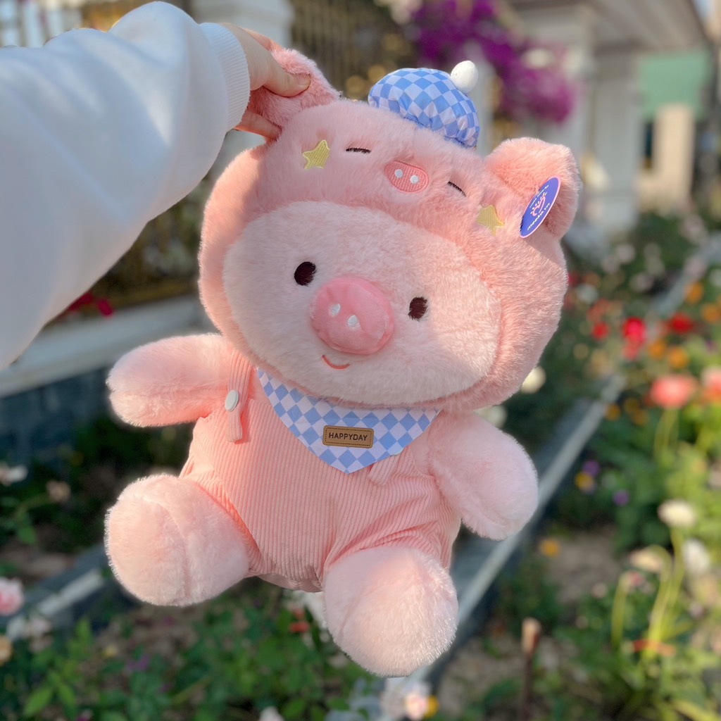 Gấu bông heo hồng Happyday