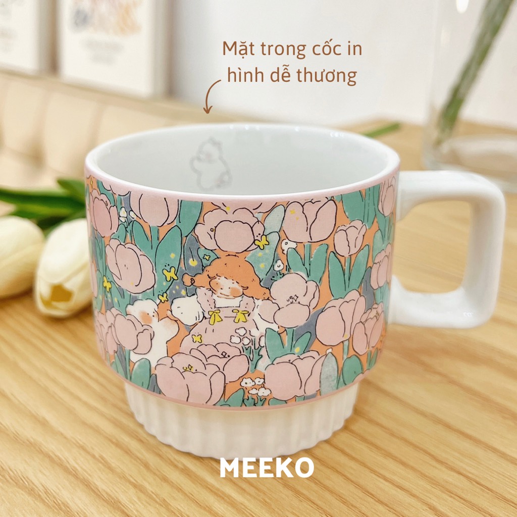 Cốc sứ cao cấp Gimi Cup