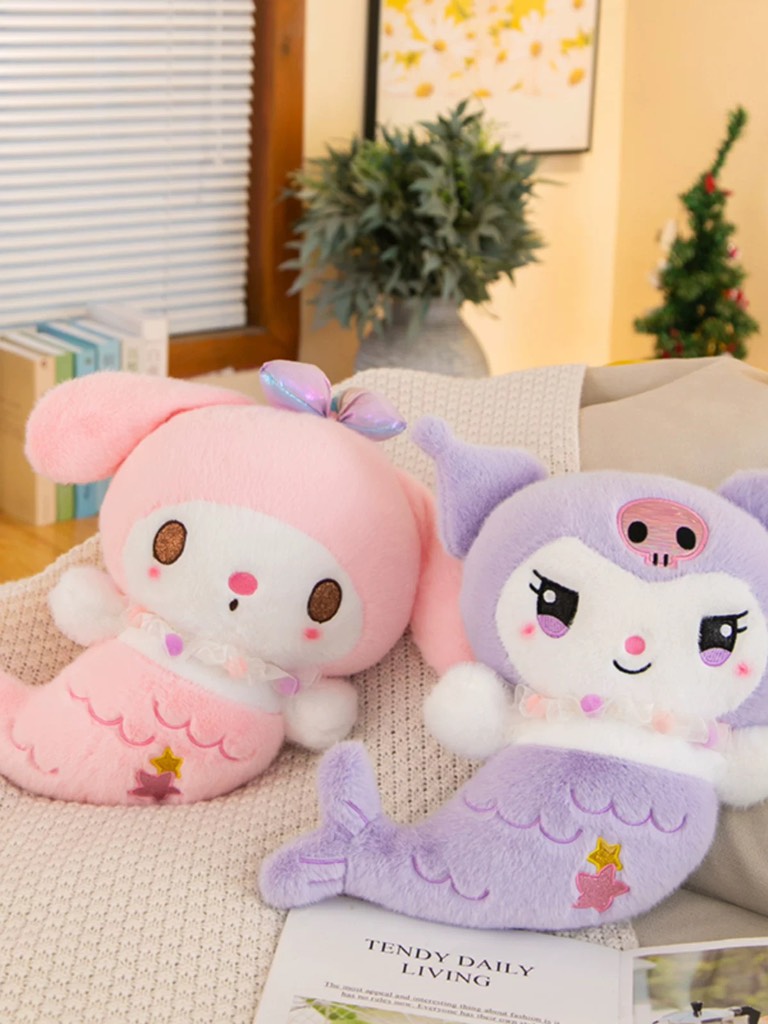 Gấu bông Melody cosplay tiên cá 60cm