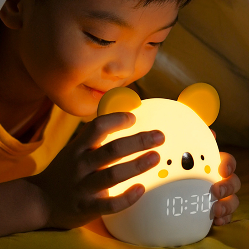 Đèn ngủ kiêm đồng hồ Miky Alarm