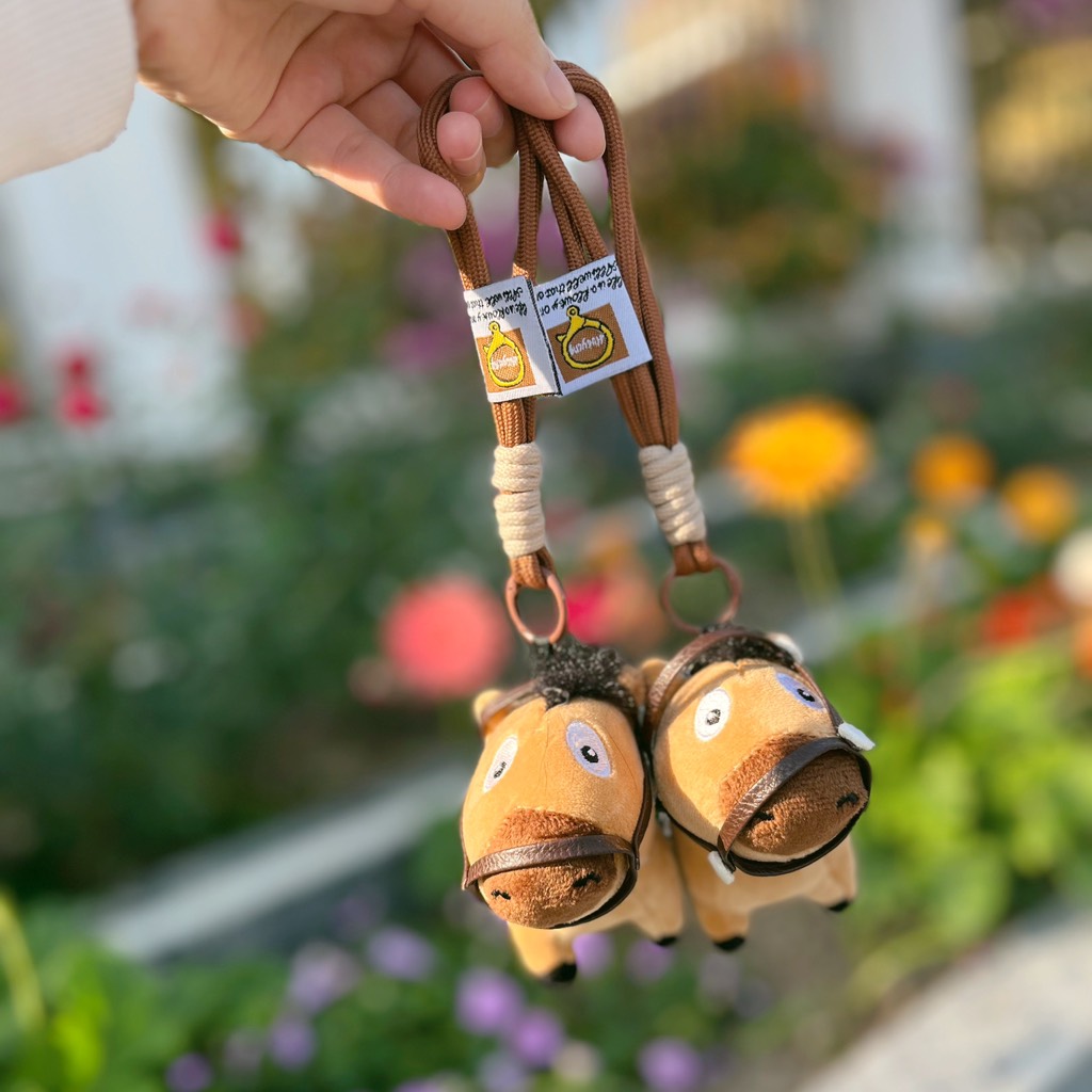 Móc khoá ngựa ngố