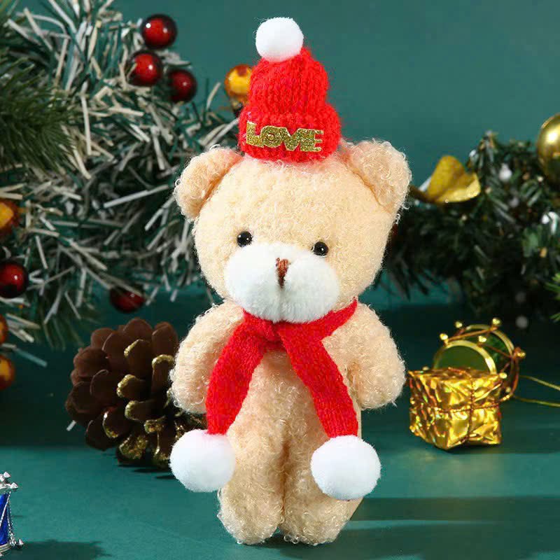 Móc khoá Teddy Noel 15cm