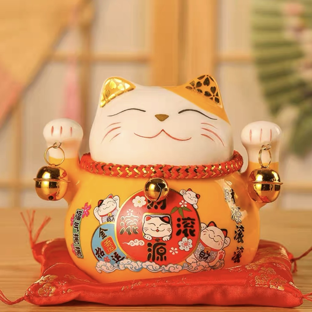 Mèo thần tài phú quý Maneki Daru