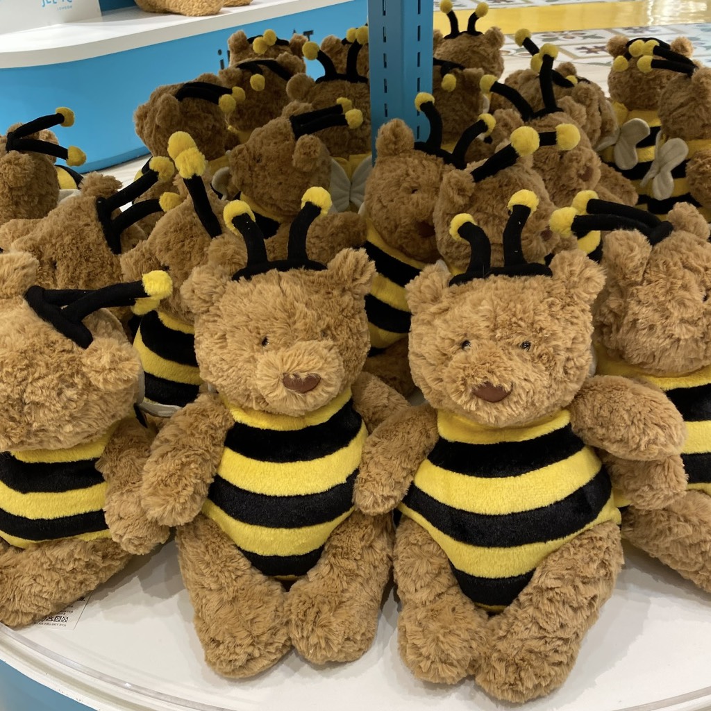 Gấu teddy ong nâu đậm 45cm