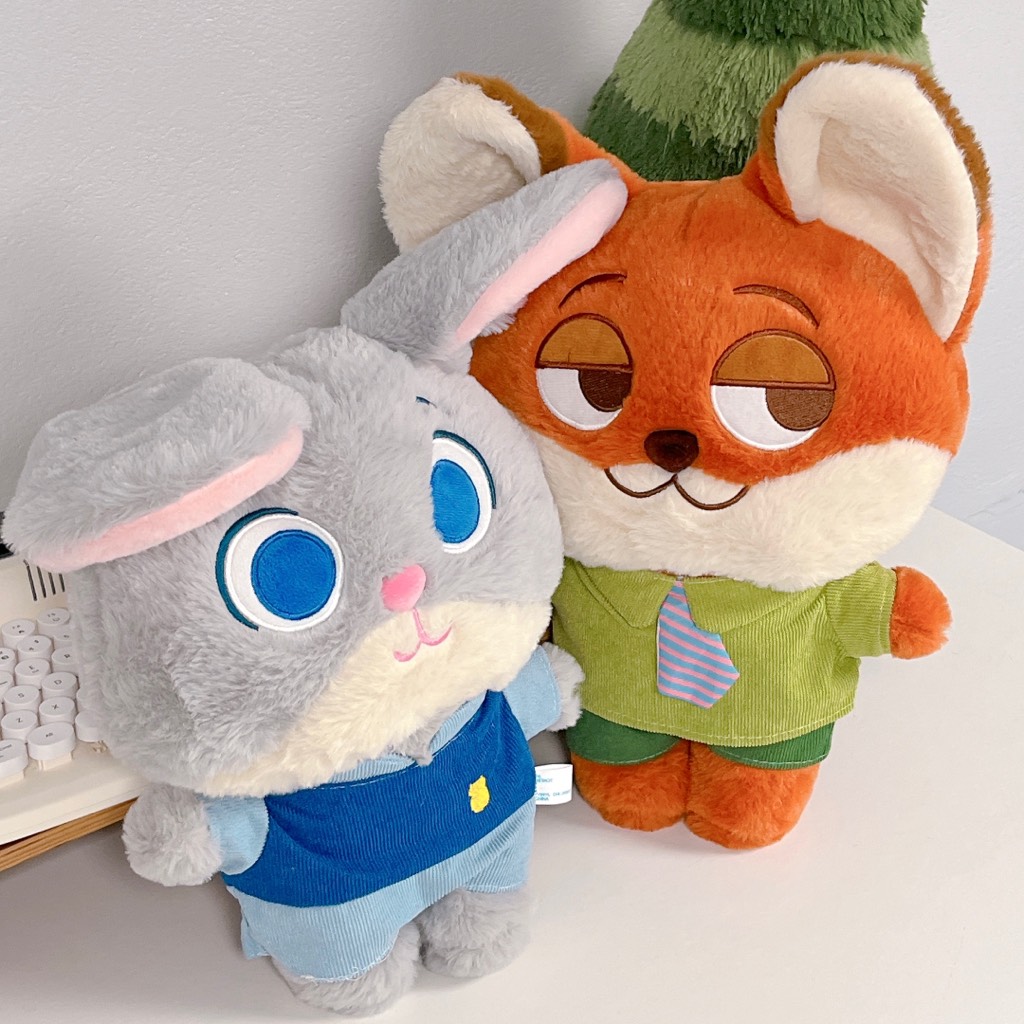 Gấu bông cặp đôi cáo Nick & thỏ Judy