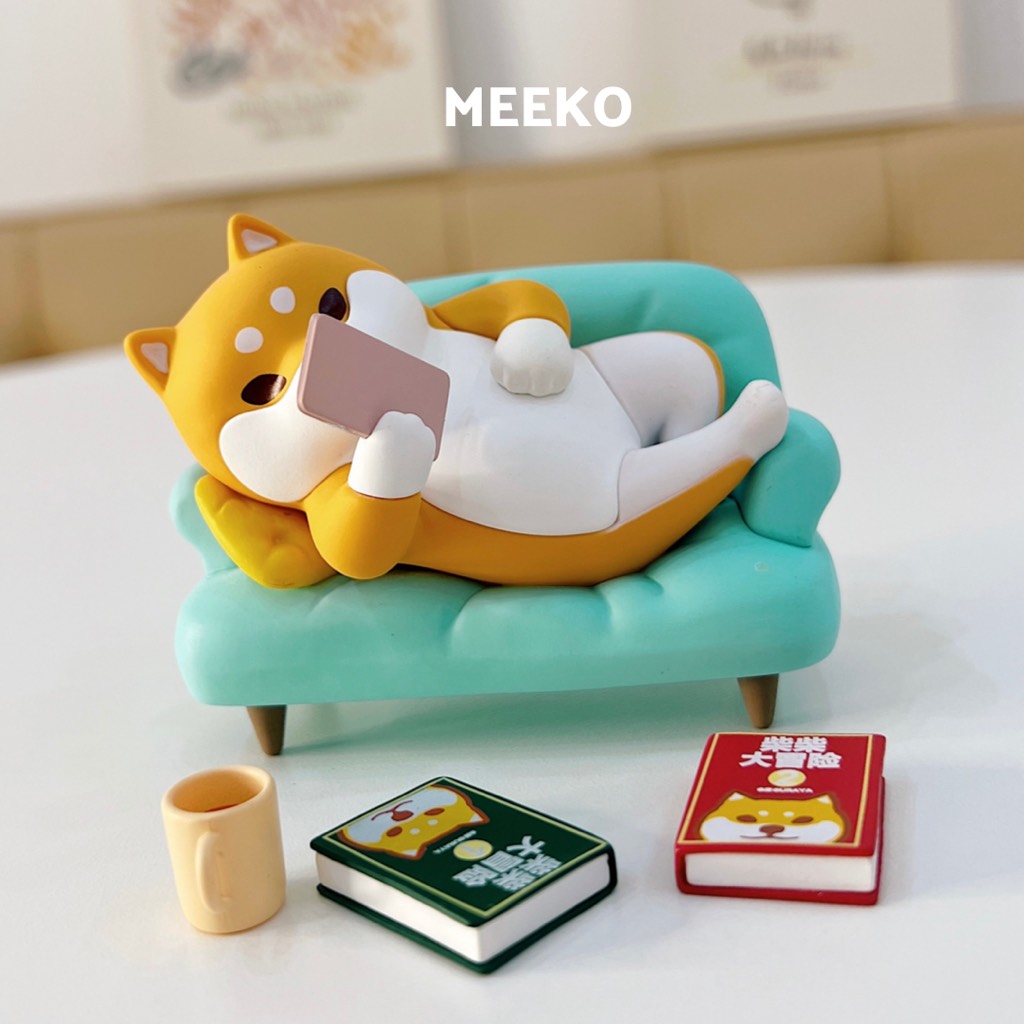 Decor Shiba phè phỡn nhìn muốn giỡn