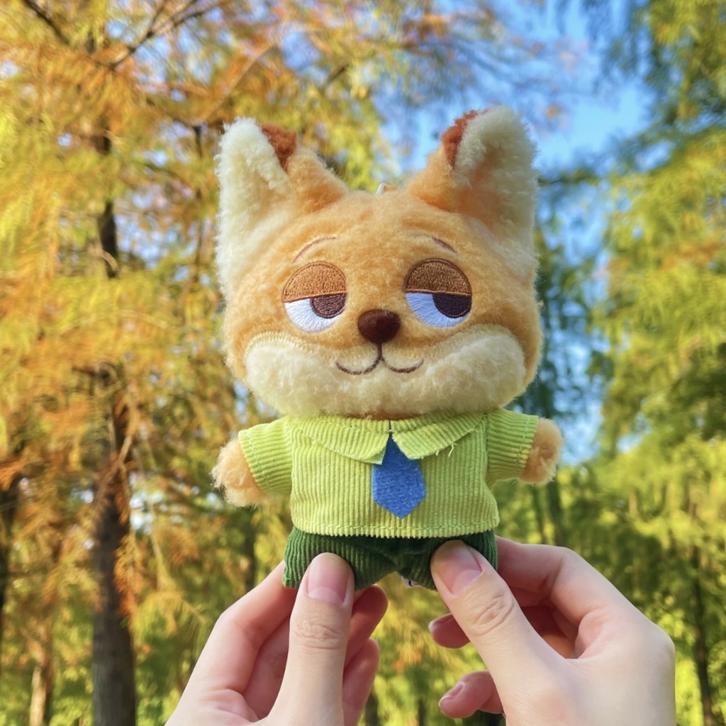 Móc khoá cáo thỏ Nick & Judy