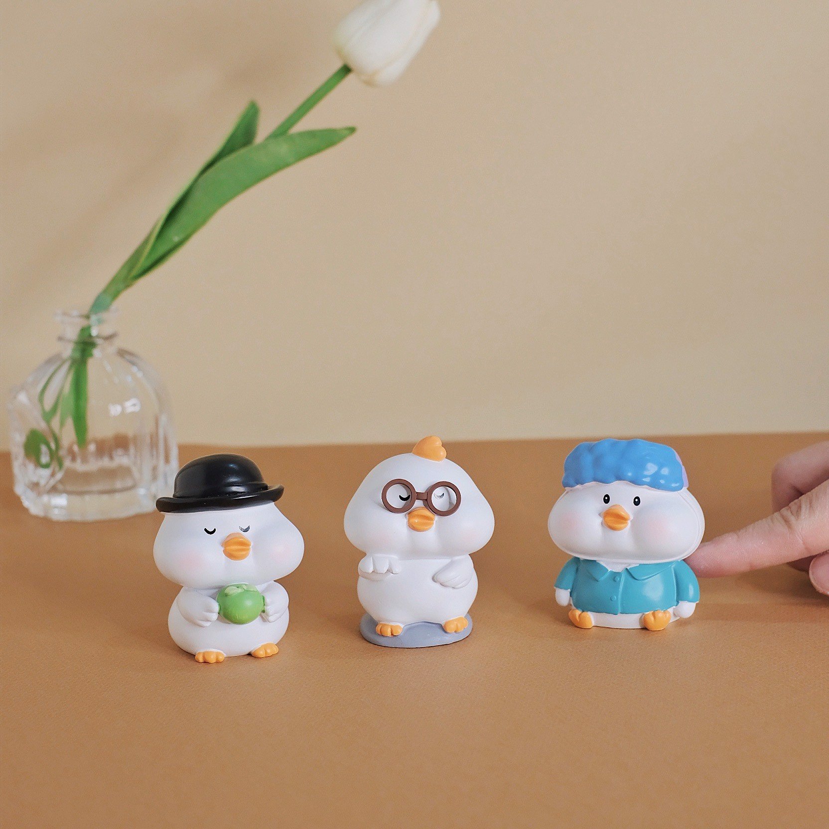 Set Decor 6 bé nhà vịt Duki