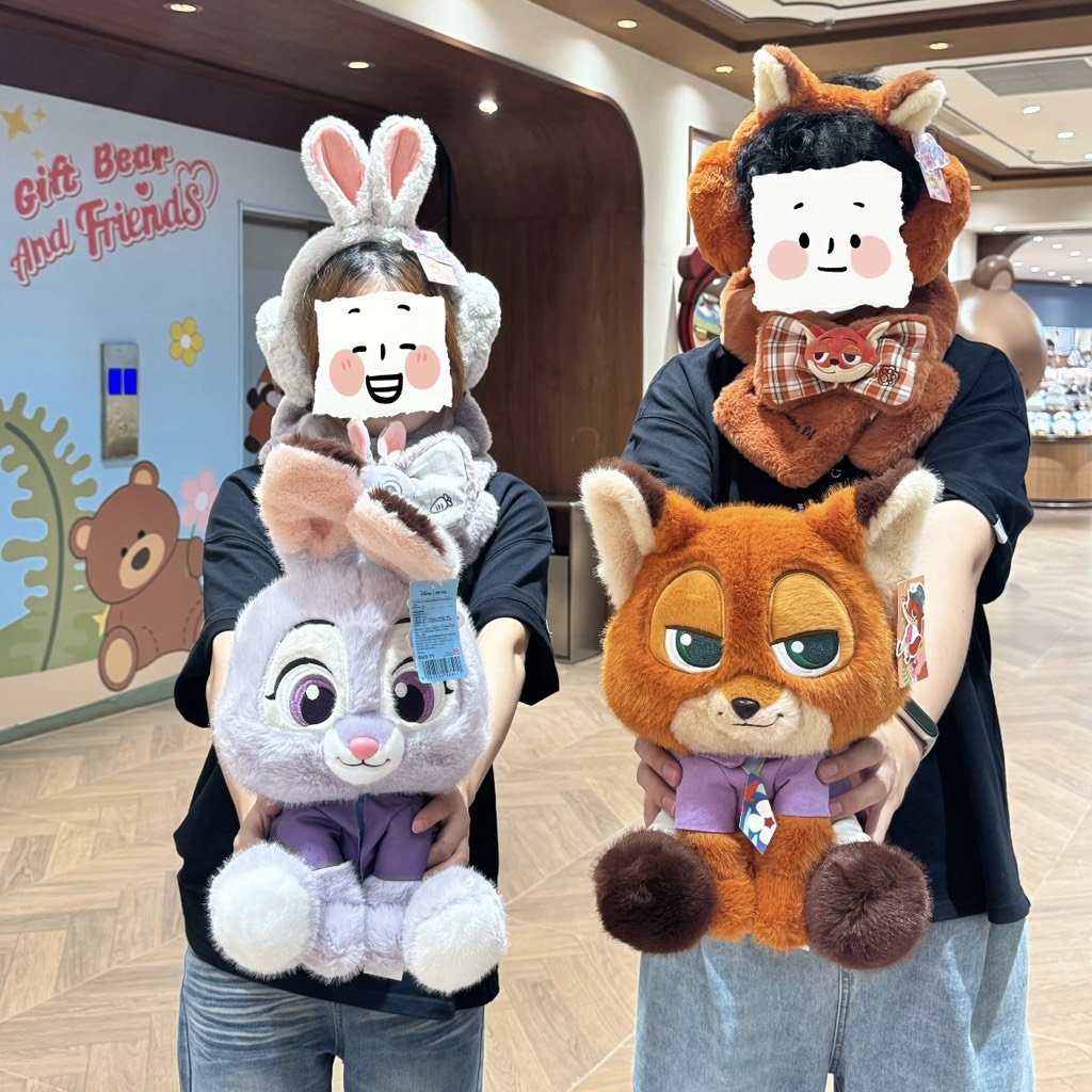 Gấu bông Nick & Judy trong Zootopia 2