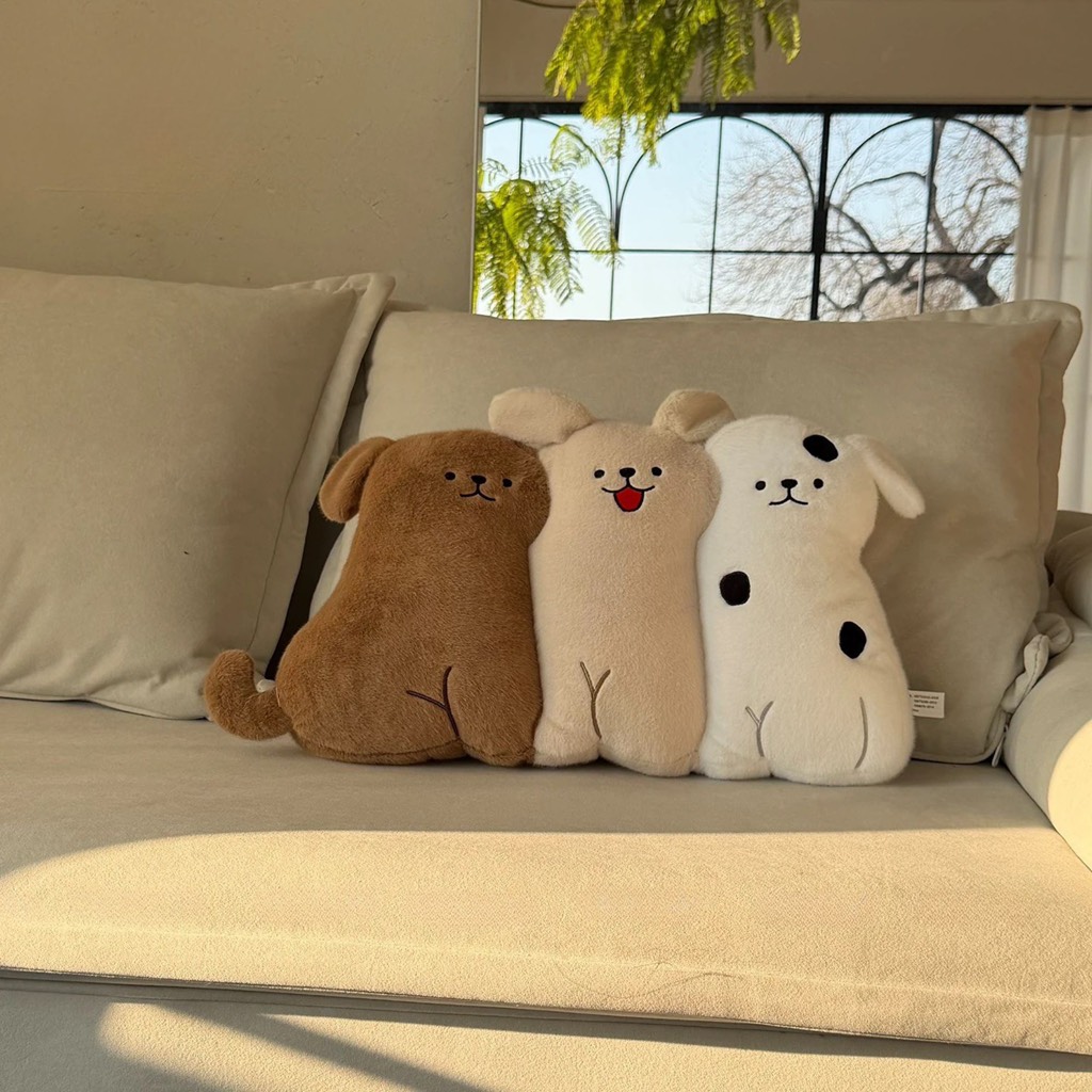 Gối tựa lưng 3 con cún 55cm