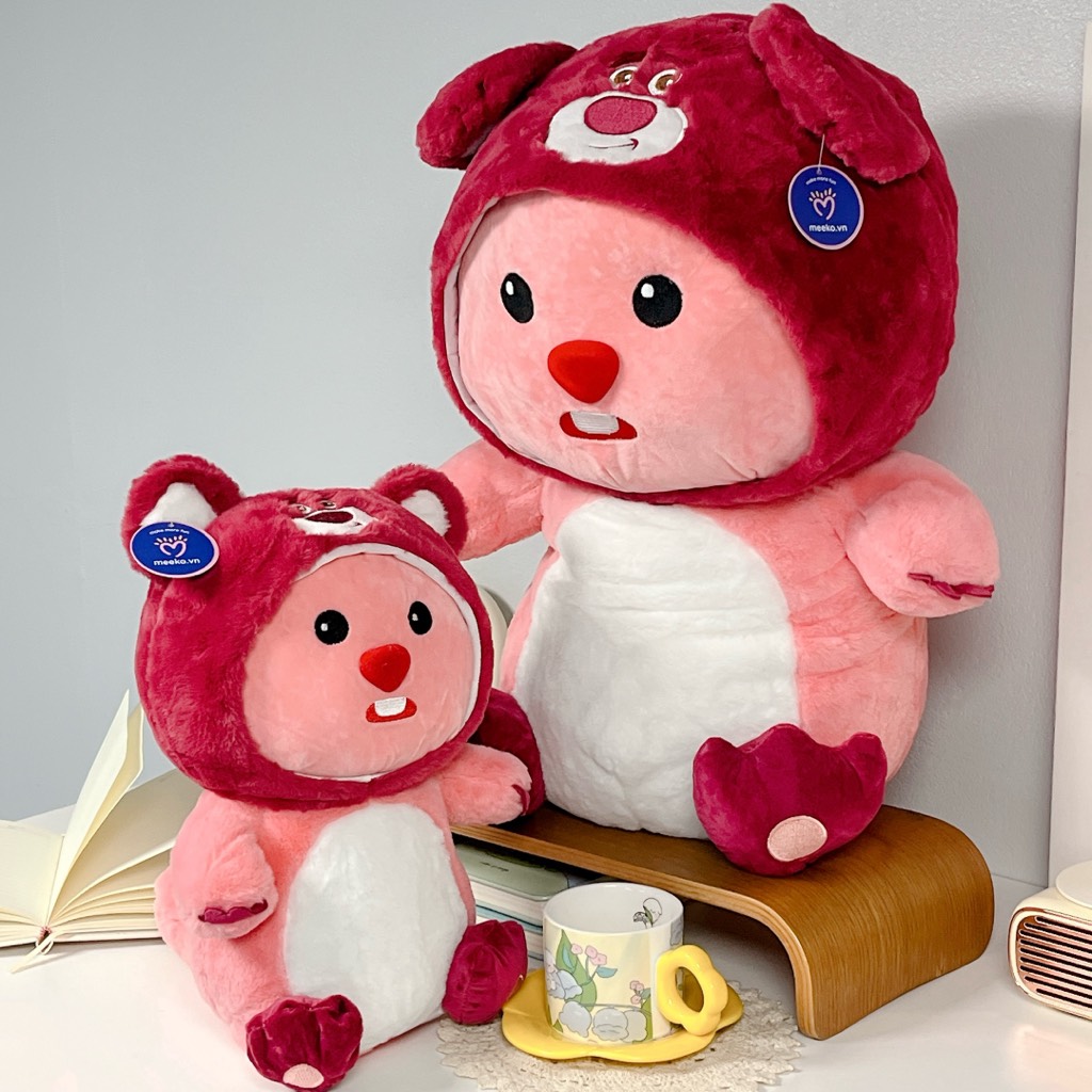 Gấu bông Hải Ly Loopy Cosplay