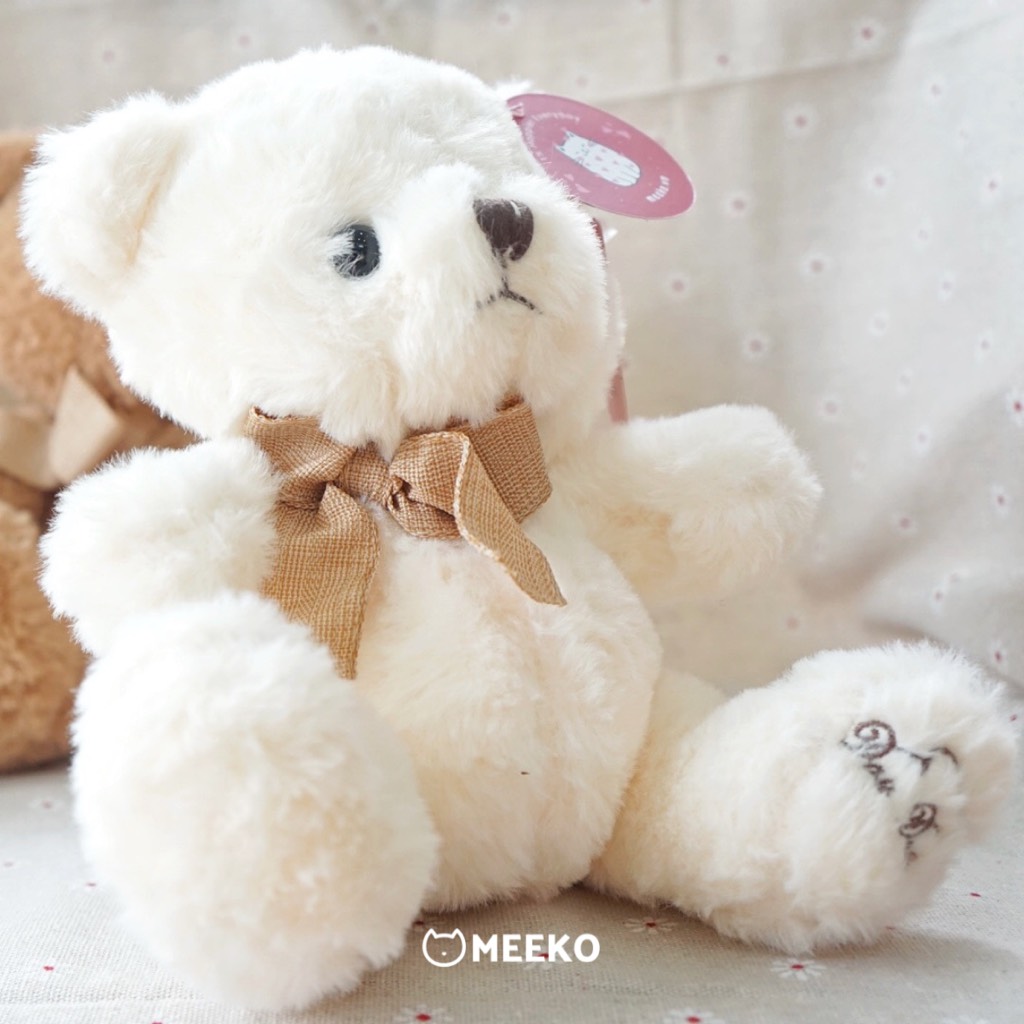 Gấu teddy đeo nơ Teddy Pupi