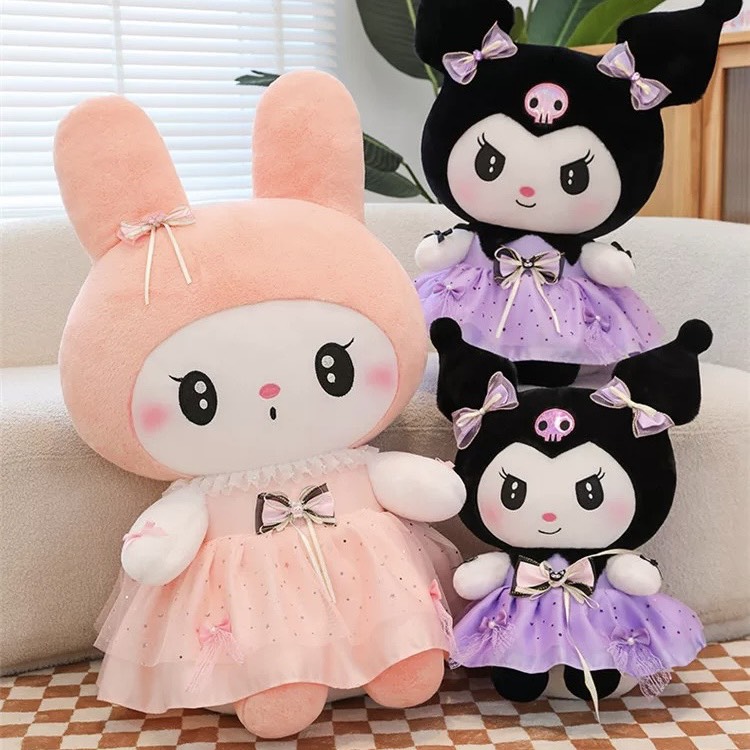 Gấu bông Kuromi & Melody cao cấp