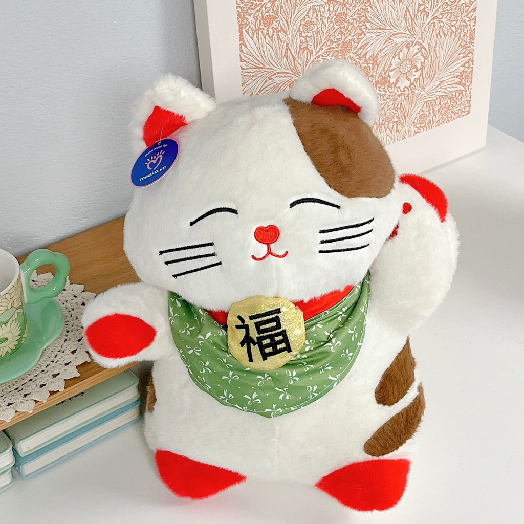 Gấu bông mèo thần tài 2026
