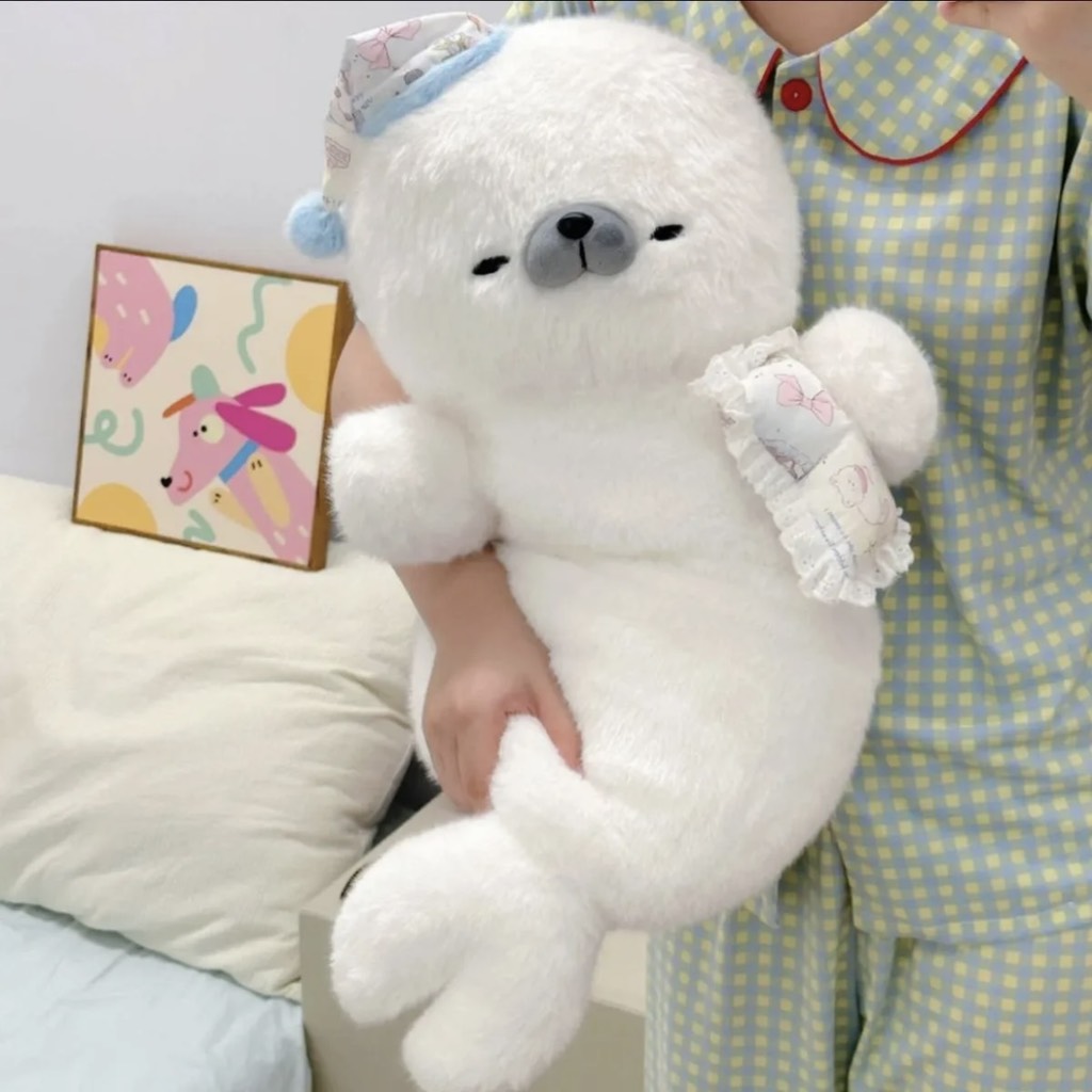Gấu bông hải cẩu trắng 70cm