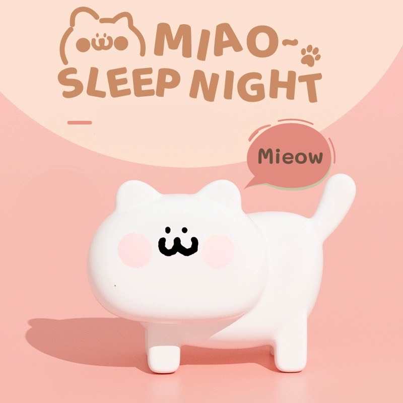 Đèn ngủ mèo Mieo Sleep night