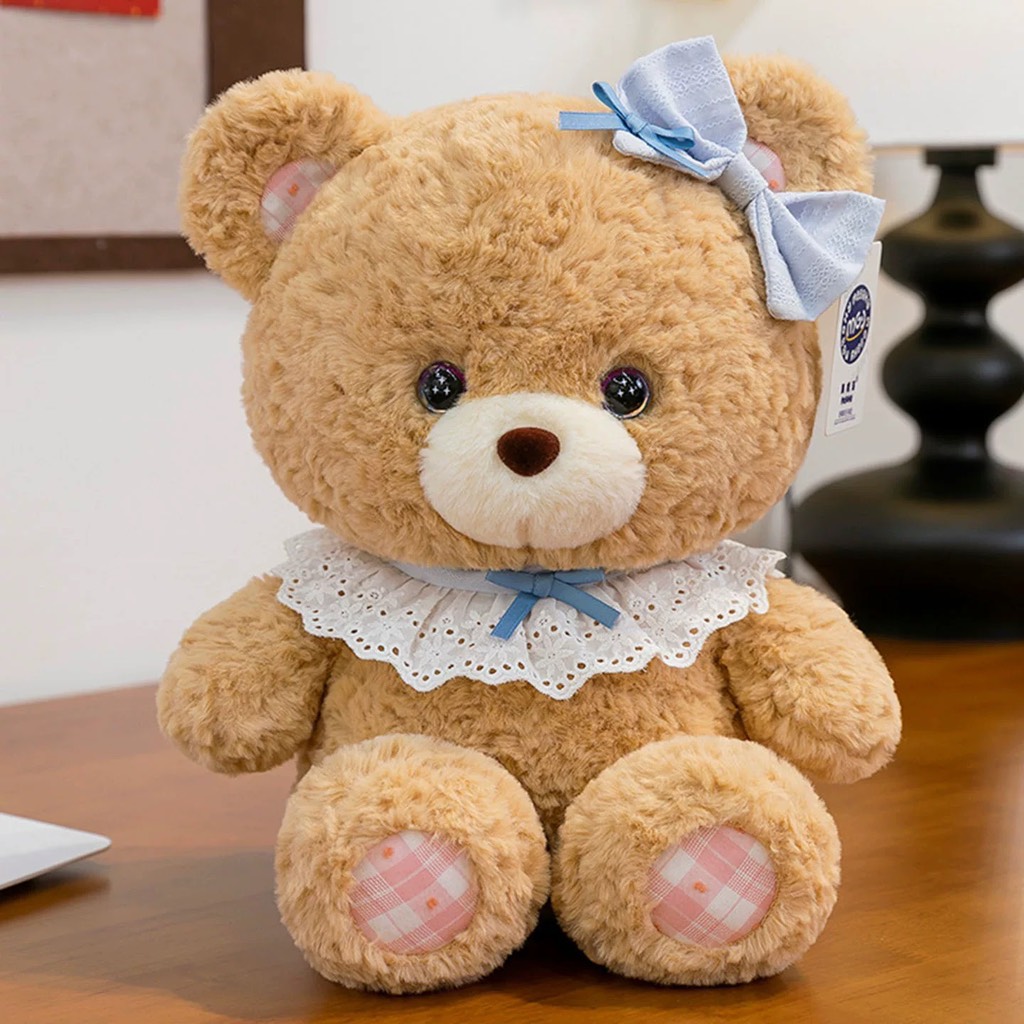 Hội gấu bông mắt sao lấp lánh 30cm