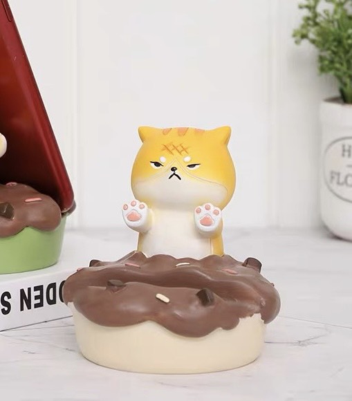 Giá đỡ điện thoại Donut Cat