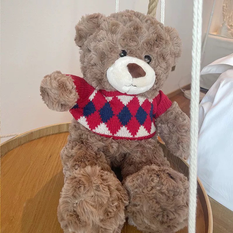 Gấu bông mặc áo len cao cấp Terry Teddy