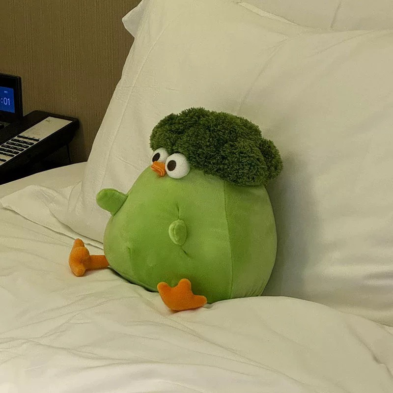 Gà bông súp pro lơ xanh