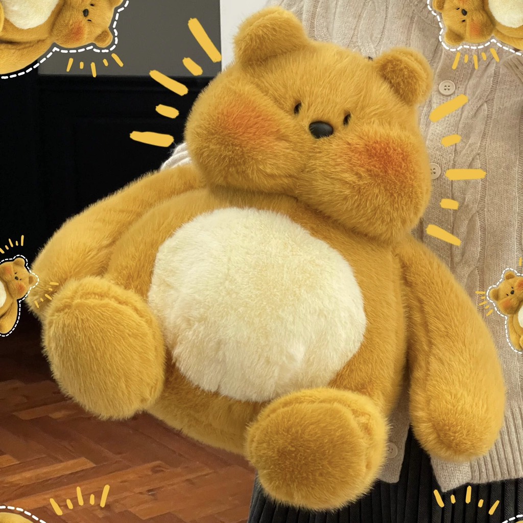 Gấu bông bánh mật béo ú