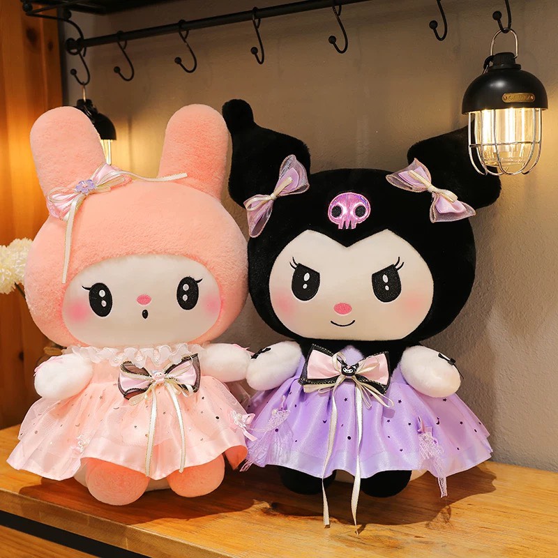 Gấu bông Kuromi & Melody cao cấp