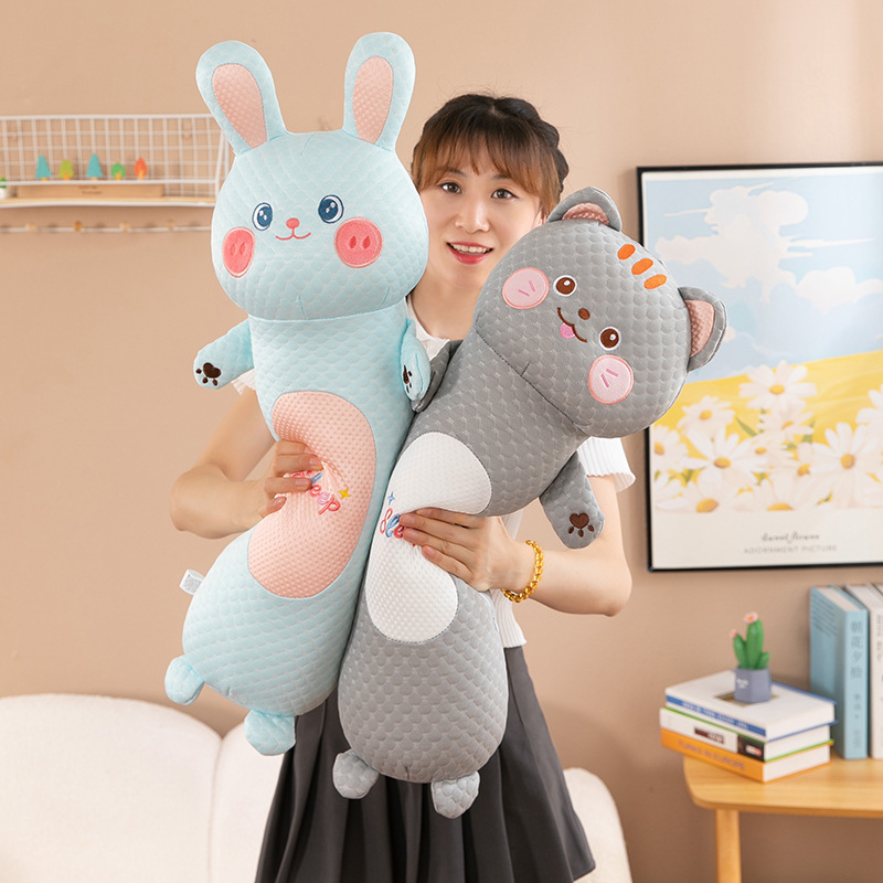 Gối Ôm Lạnh Mèo Xám Sleep 70cm