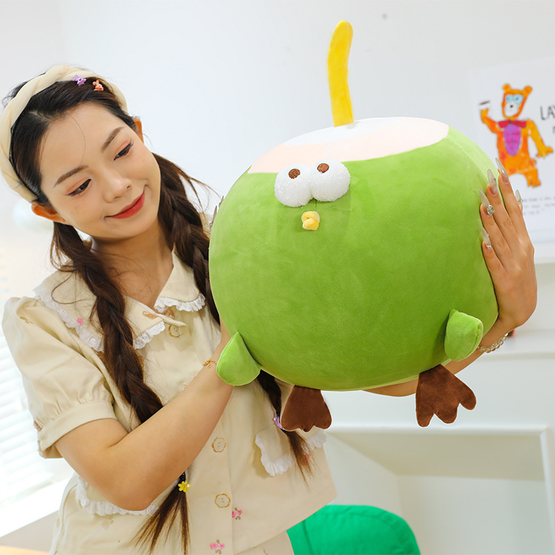 Gà bông dừa tròn vo 70cm