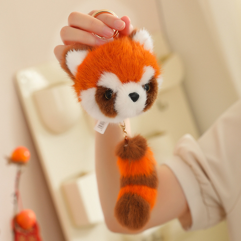 Móc khóa Foxy & Panda kéo đuôi