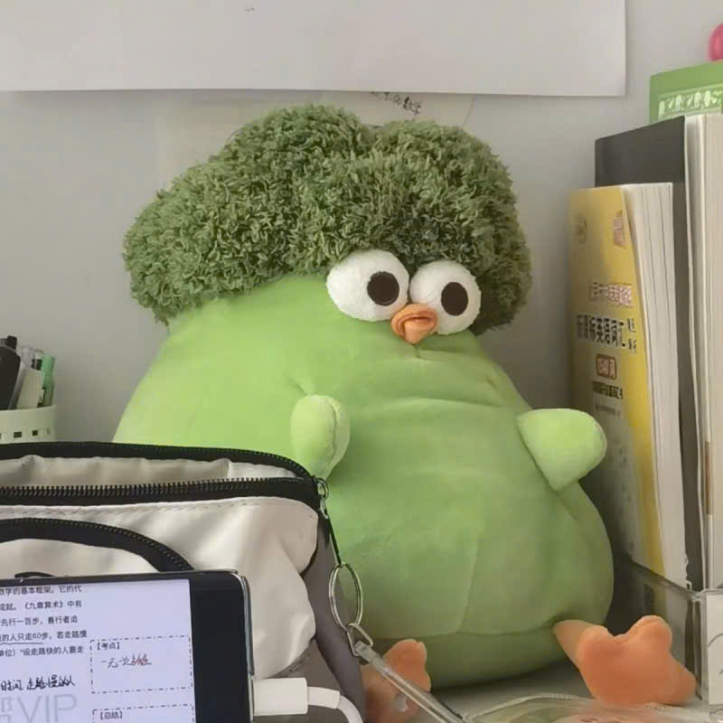 Gà bông súp pro lơ xanh