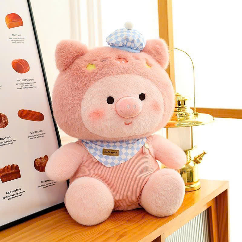 Gấu bông heo hồng Happyday