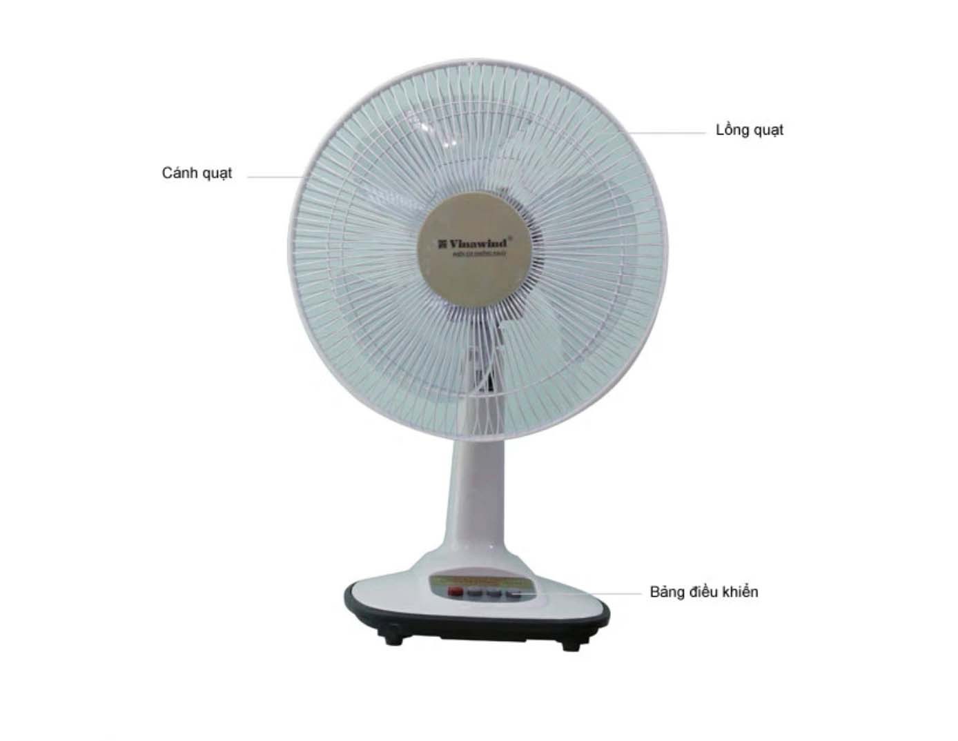 Quạt Bàn Điện Cơ Thống Nhất Vinawind QB300-D