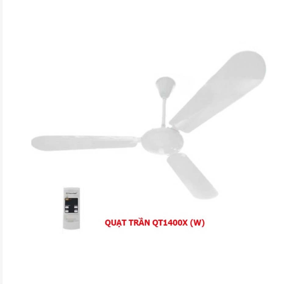 Quạt Trần Cánh Nhôm Điều Khiển Xa (QT1400X)