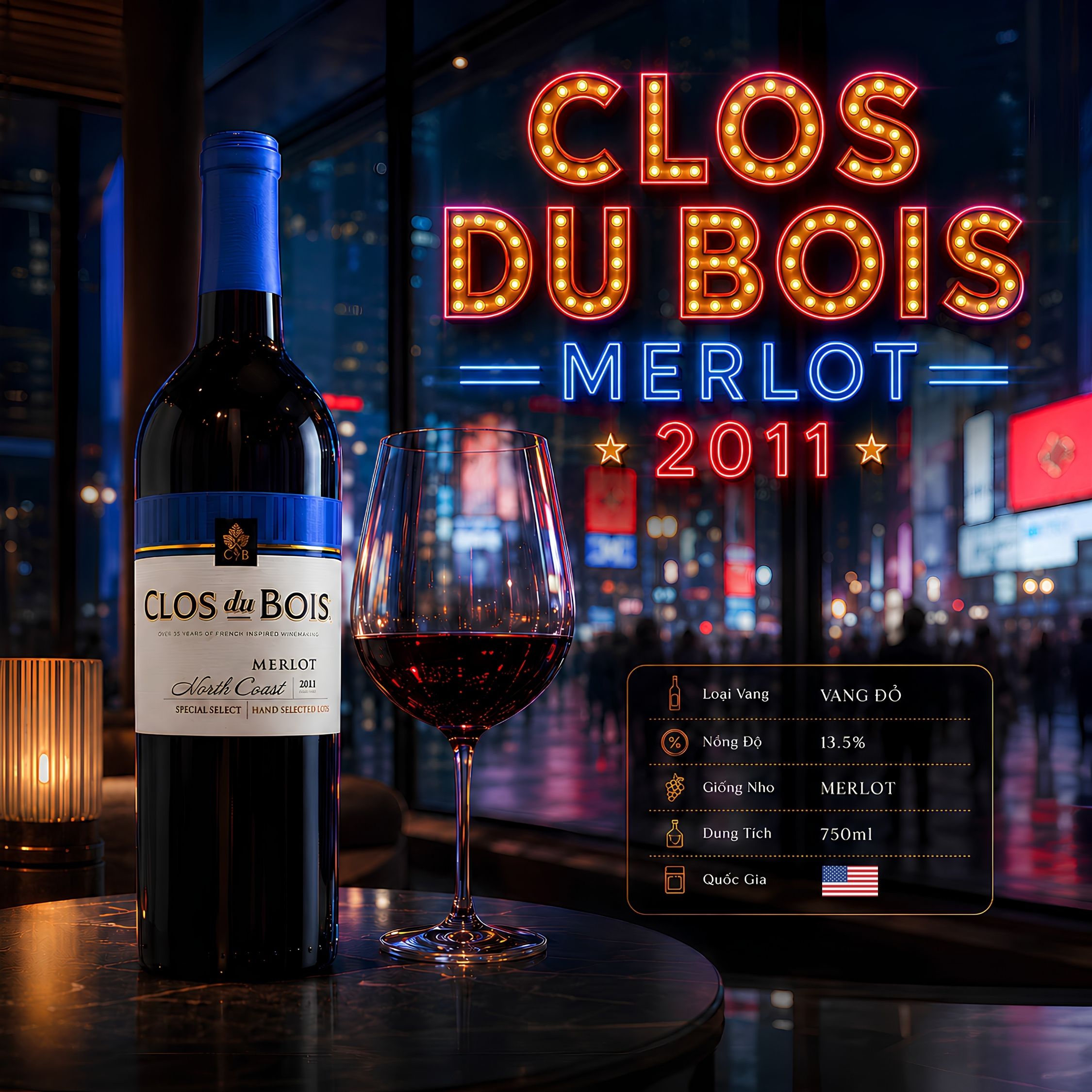 CLOS DU BOIS MERLOT 2011