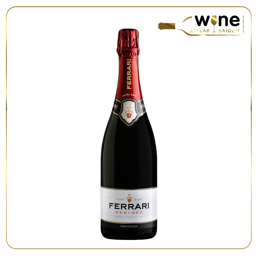 Vang nổ Champagne FERRARI DEMI-SEC