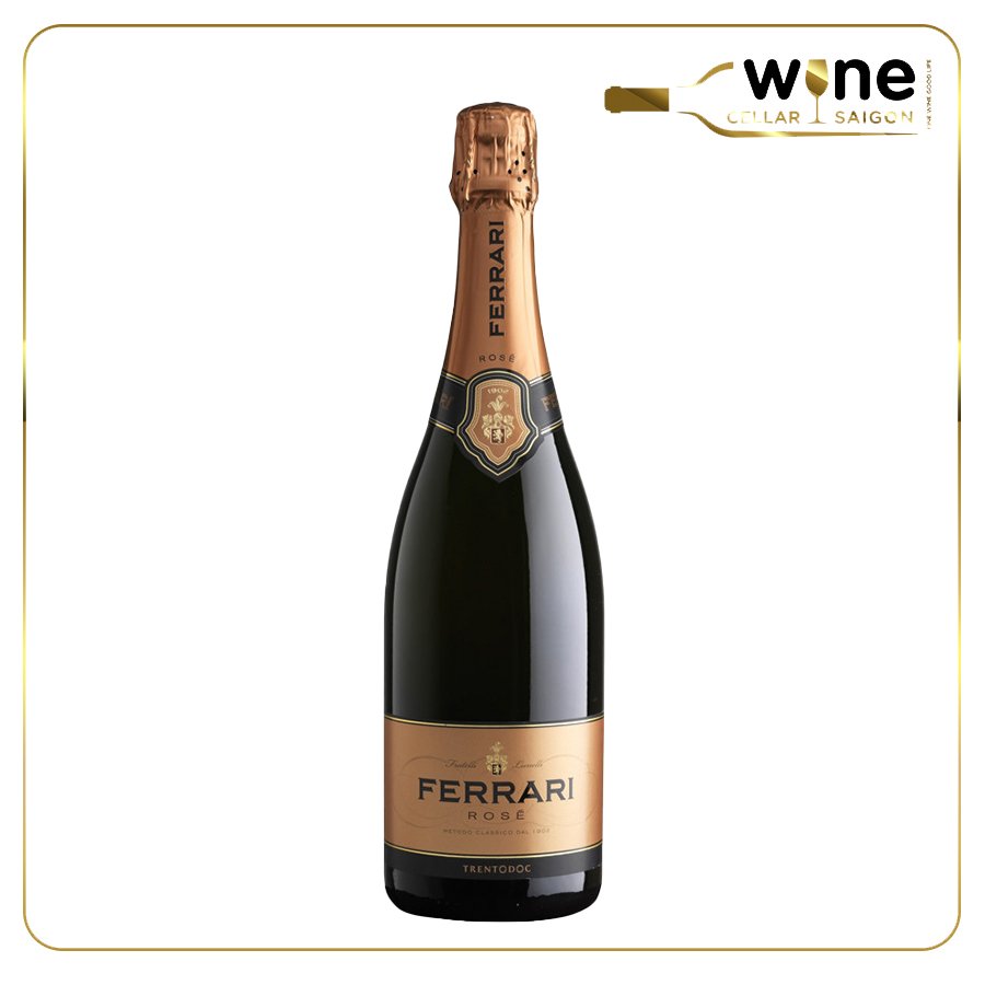 Vang nổ Champagne FERRARI ROSE
