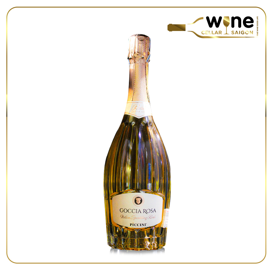 Vang nổ Sparkling GOCCIA ROSA