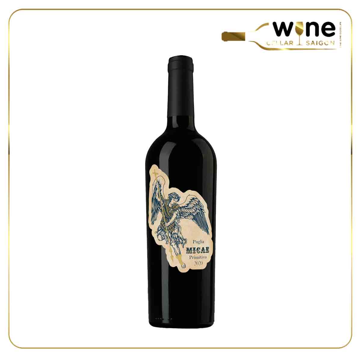 Vang Đỏ Micae Puglia Primitivo 2020