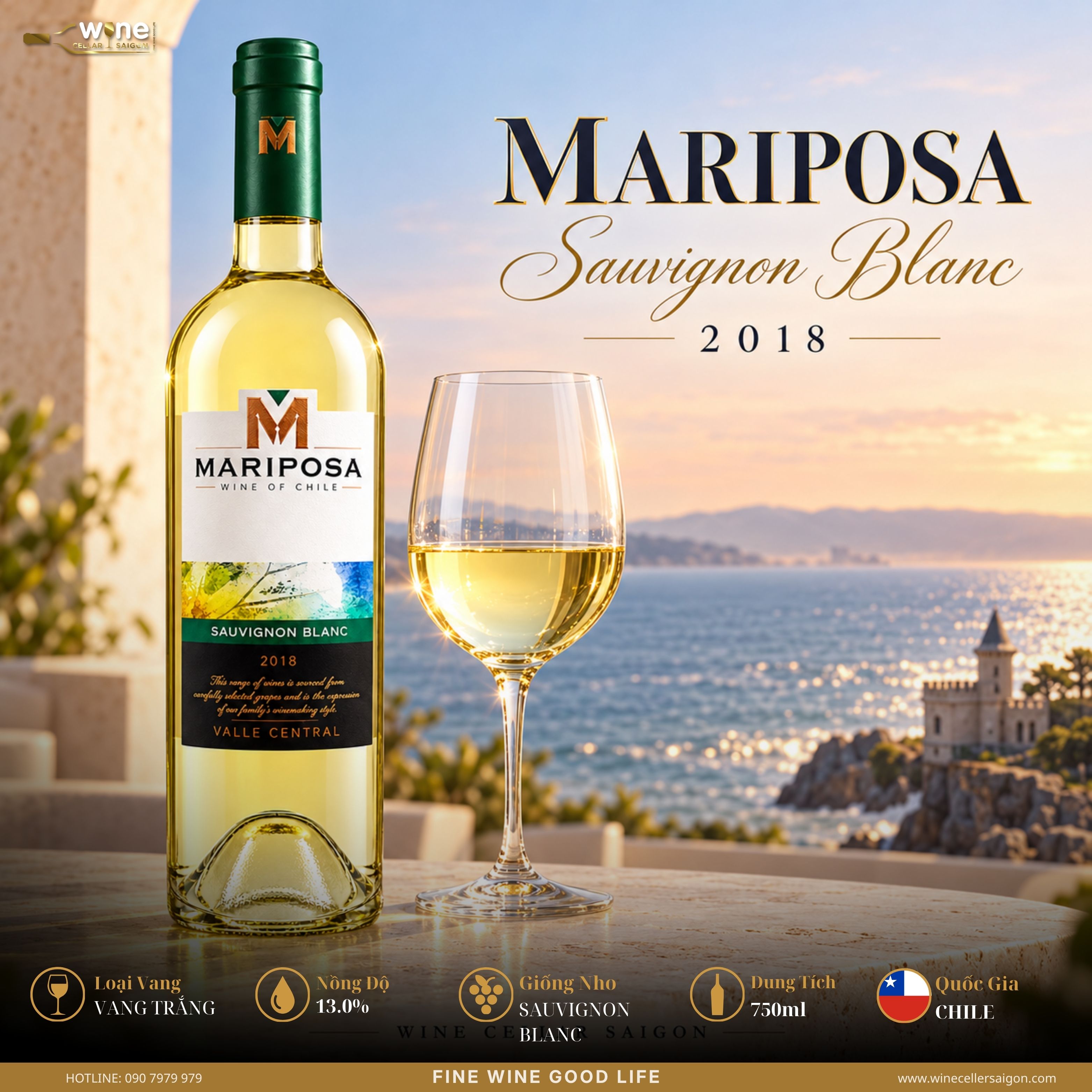 Mariposa Sauvignon Blanc 2018