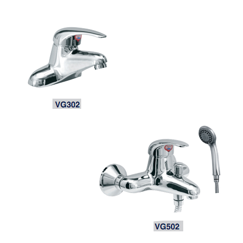 Vòi chậu + sen tắm đồng bộ Viglacera VG302-VG502