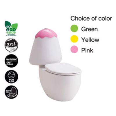 Bàn cầu COTTO 02 khối C15017 cho trẻ em Googai