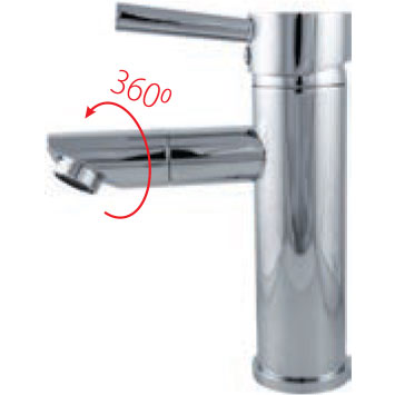 Vòi chậu lavabo 1 lỗ nóng lạnh Royal RA-158V