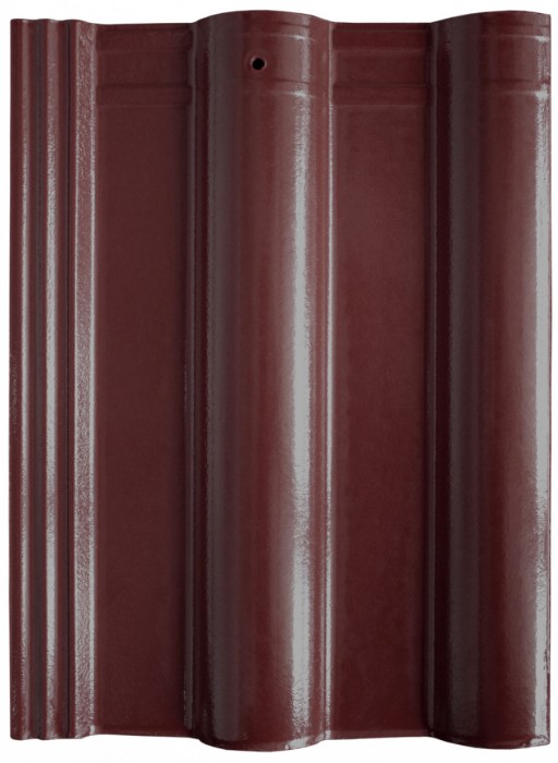 Ngói hai sóng Prime Hera tráng men đỏ